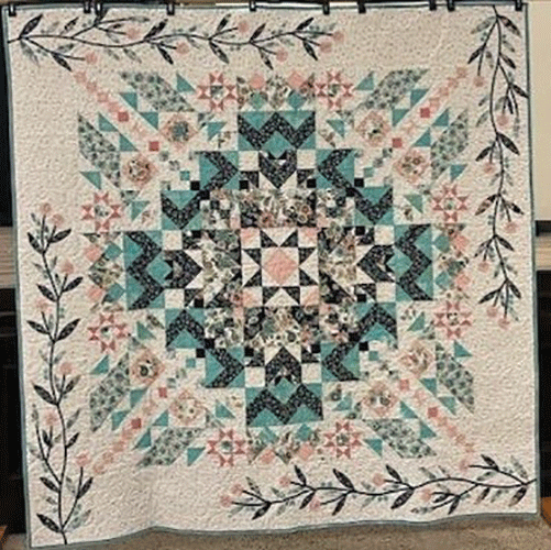 Llano Grande Opportunity Quilt Mint Julep Garden web