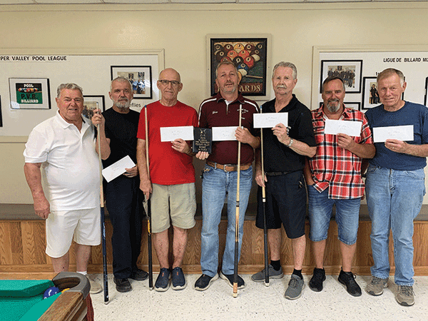 Pool Tournament Winners web