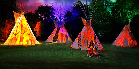 Quinta Mazatlan Illumina Fest Teepees 03