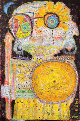 IMAS Warrior of Light AcrylicEnamelSprayPaint 2015 scaled