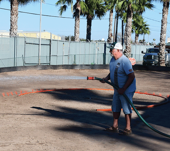 20240228 Mike prepping the RC track web