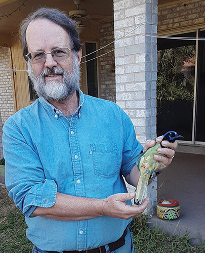 Tim Brush w Green Jay