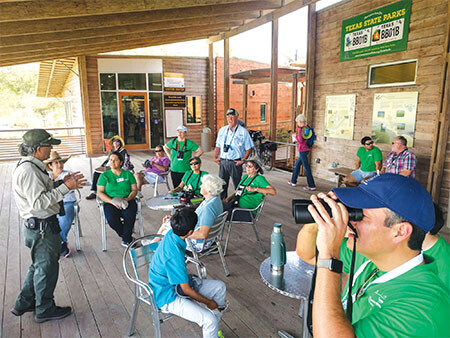 Texas Master Naturalists at Estero Llano Grande State Park Photo by Joseph Connors web