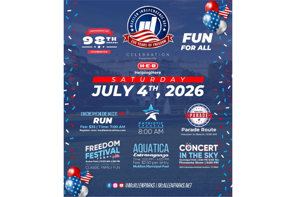 McAllen Independence Day Celebration web