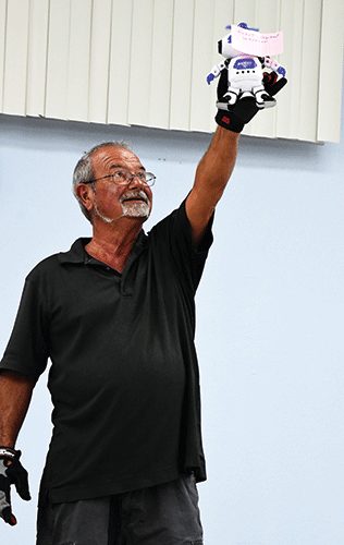 Auction Rick hoding toy web