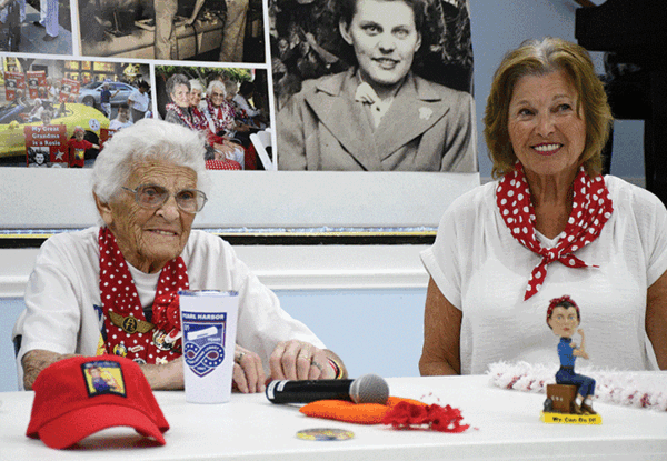 20230329 Rosie Story Louise and Trish at program web