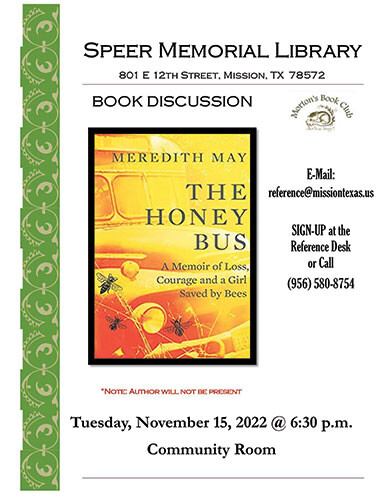 20221109 Speer The Honey Bus web